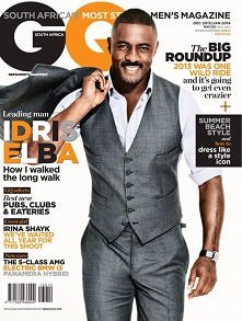 Idris Elba in GQ South Africa December 2013/January 2014