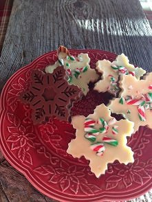 Ciasteczka śniegowe gwiazdki