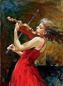 Uwielbiam skrzypce.. Dźwięk...