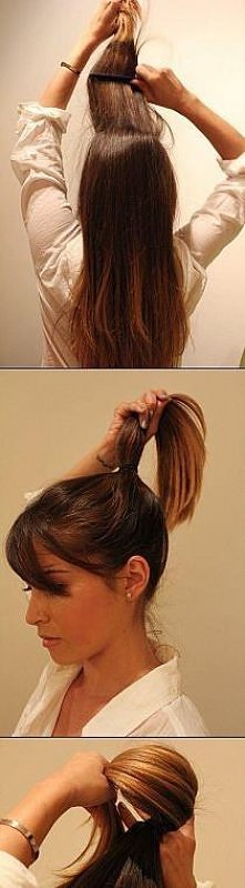 Fajna fryzura.Uprzedzam wasze pytanie nie to nie ja na zdjęciu :D