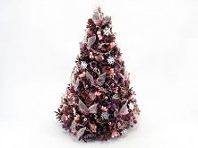 choinka różowofioletowa
