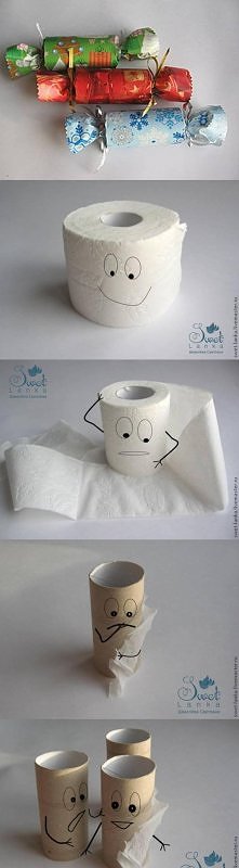 fajny pomysł na zapakowanie...