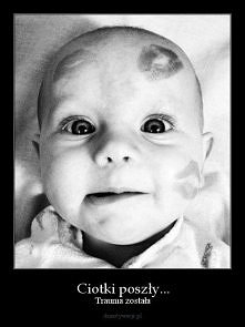 Ah te całuśne ciotki... A do tego jakie ciekawskie!