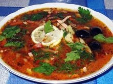 Solianka
Bulion wołowy - 2 ...