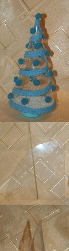 diy, transparent tree, plastic bottle, tutorial