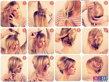 Ciekawe upięcie włosów paty...