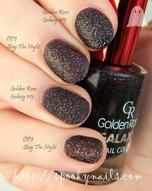 OPI•stay the night »»» golden rose galaxy•15