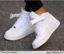białe <3 nike