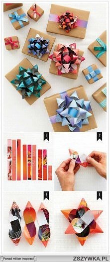 kokardki do prezentów