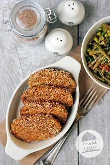 KOTLETY Z KASZY GRYCZANEJ
przepis na 8 kotletów
100 g kaszy gryczanej
200 g białego chudego sera
2 jajka
2 łyżeczki mielonego siemienia lnianego
3 łyżki otrębów orkiszowych (lub...