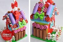 Domek piernikowy <klik> zobacz jak je zrobić krok po kroku