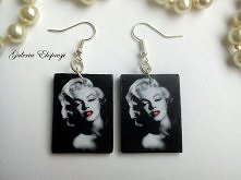 kolczyki Merlin Monroe