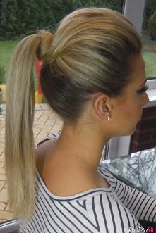 Idealna fryzura na zwyczajny dzień:)