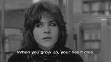 The Breakfast Club... - My God, are we gonna be like our parents? - Not me...ever - It's unavoidable, it just happens. - What happens? - When you grow up, your heart dies.