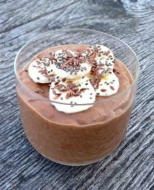 awokado + kakao + miód