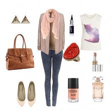 Luźny zestaw w sam raz do s...