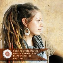 Kolczyki handmade od Guzik Prawda. Również wersja dla dziewczyn z tunelami. 

Zapraszam na FB- Guzik Prawda.