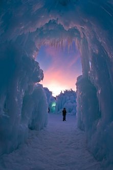 Ice Castles in Silverthorne, Colorado