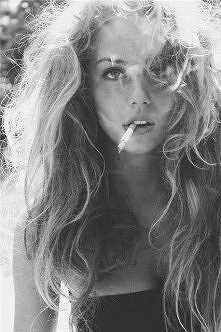 smoking girl
