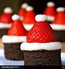 Mikołaje z truskawek !!!