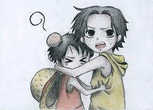 Ace & Luffy . One Piece