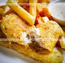 Dorsz w ostrym cieście