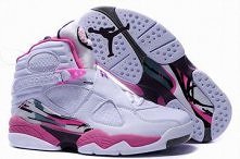 Air Jordan 8 Retro White/Pink Women's