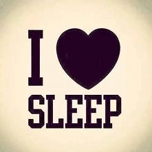 sleep...