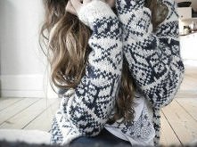 ciepły sweterek w zimowe dni to podstawa :)