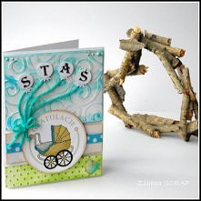 Kartka z okazji Narodzin Chłopca