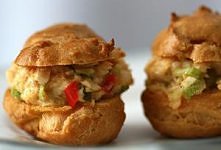 Ptysie z kurczakiem wg Baja...