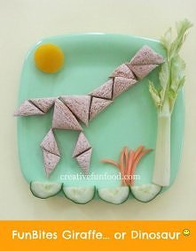 Dinozaur?:) Kanapka JUŻ NIGDY NIE BĘDZIE TAKA SAMA! :)