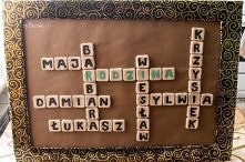 prezent z okazji 25-lecia małżeństwa dla rodziców (cały ich dorobek w postaci dzieci, zięcia, wnuczki i oczywiście ich samych) :)