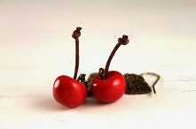 kolczyki wisienki - więcej klik w foto