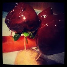 truskawki w czekoladzie in progress