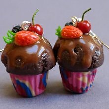 czekoladowe babeczki w kolo...