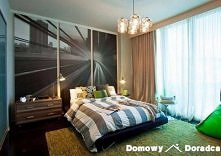 Sypialnia z fototapetą