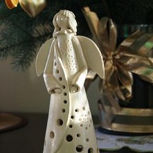 Uroczy Aniołek wykonany ręc...