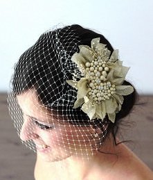 Woalka z kwiatem od Anaeme ...