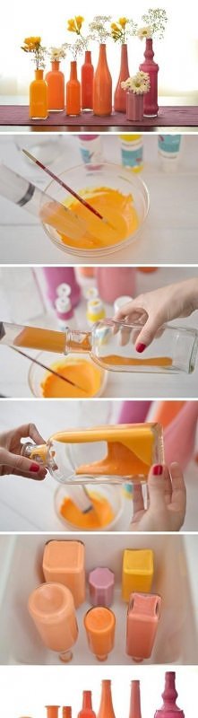 prosty pomysł na wazon z bu...