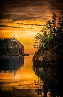 Morning Glow, Split Rock Lighthouse on Minnesota's North Shore