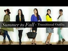 Summer to Fall Transitional Outfits {Style Lookbook}