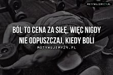 Ja tam lubię jak boli podczas treningu :)