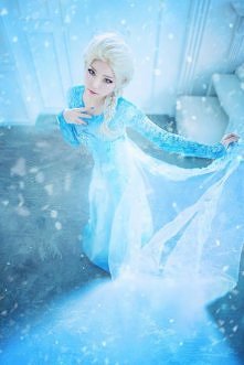 Cosplay Elsa :D