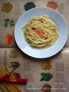 Aglio olio e peperoncino! Włoska prostota!