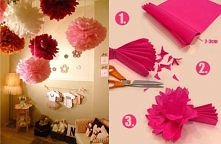 Papierowe pompony - zrób to...
