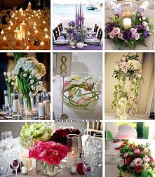 Piękne kwiatowe dekoracje.