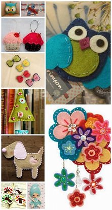 ozdoby z filcu