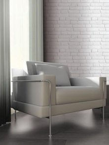 tapeta - imitacja białej cegły