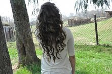 Moje włosy rok temu . :)